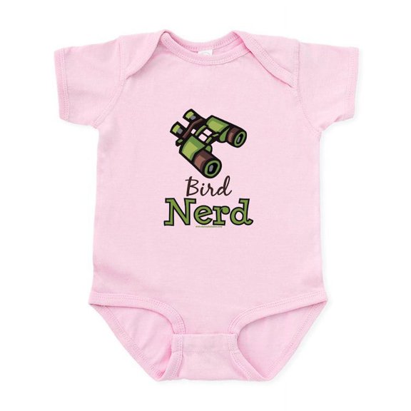 CafePress - Bird Nerd Birding Ornithology Infant Onesie - Baby Light Bodysuit, Size Newborn - 24 Months