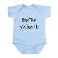 thumbnail image 1 of CafePress - Birth Nailed It Body Suit - Baby Light Bodysuit, Size Newborn - 24 Months, 1 of 4