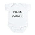 thumbnail image 1 of CafePress - Birth Nailed It Body Suit - Baby Light Bodysuit, Size Newborn - 24 Months, 1 of 4