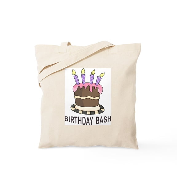 CafePress - Birthday Bash Tote Bag - Unisex Canvas Tote Bag, Beige, 1-Piece