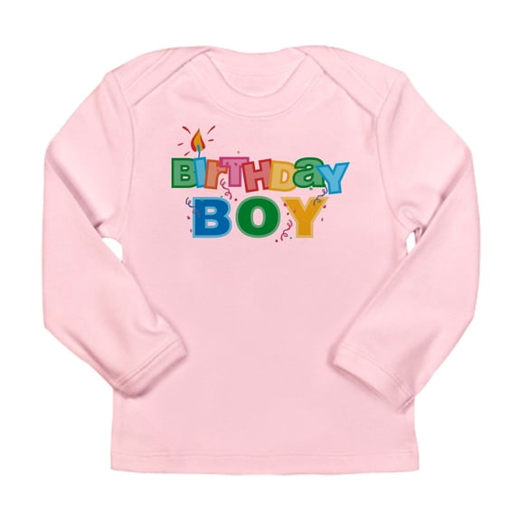 CafePress - Birthday Boy Letters Infant Long Sleeve T Shirt - Long Sleeve Infant T-Shirt