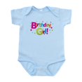 thumbnail image 1 of CafePress - Birthday Girl Coloful Infant Bodysuit - Baby Light Bodysuit, Size Newborn - 24 Months, 1 of 4