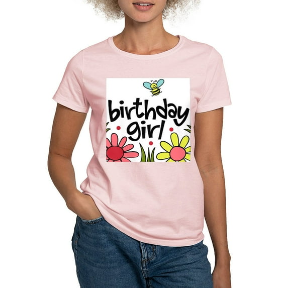 CafePress - Birthday Girl Kids T Shirt - Women's Classic T-Shirt