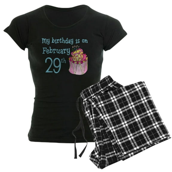 CafePress - Birthdayon2 - Women's Dark Pajamas