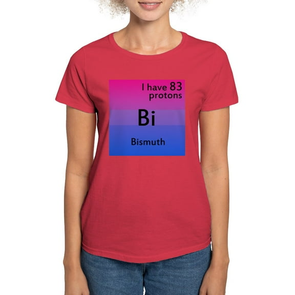 CafePress - Bismuth T Shirt - Women's Traditional Fit Dark T-Shirt