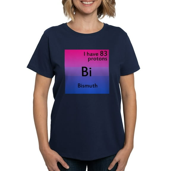 CafePress - Bismuth T Shirt - Women's Traditional Fit Dark T-Shirt
