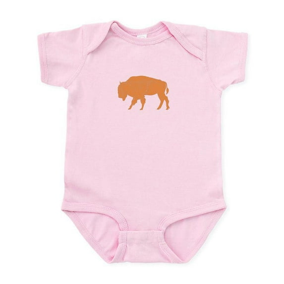 CafePress - Bison Infant Bodysuit - Baby Light Bodysuit, Size Newborn - 24 Months