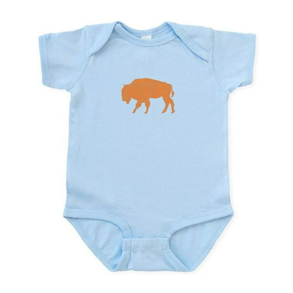 CafePress - Bison Infant Bodysuit - Baby Light Bodysuit, Size Newborn - 24 Months