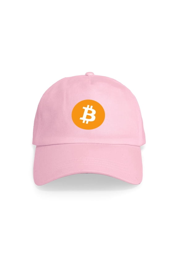 - Bitcoin Cap - Adjustable 100% Brushed Unisex Casual Cotton Baseball Cap, Beige, 1