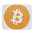 thumbnail image 1 of CafePress - Bitcoin Logo Mousepad - Non-slip Rubber Mousepad, Gaming Mouse Pad, 1 of 6