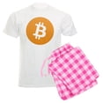 thumbnail image 1 of CafePress - Bitcoin Logo Pajamas - Men's Light Loose Fit Cotton Pajama Set, 1 of 7