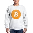 thumbnail image 1 of CafePress - Bitcoin Logo Sweatshirt - Crew Neck Sweatshirt, 1 of 4