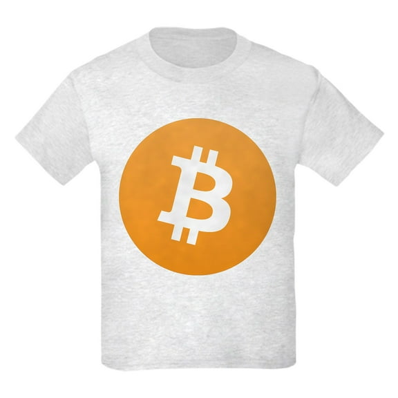 CafePress - Bitcoin Logo T Shirt - Light T-Shirt Kids XS-XL