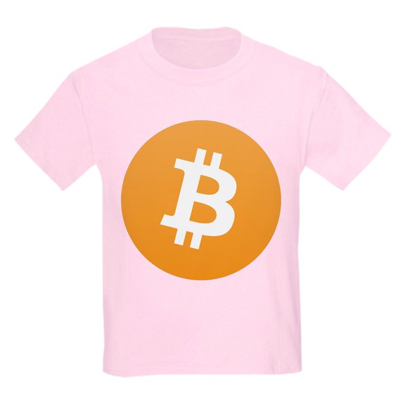 CafePress - Bitcoin Logo T Shirt - Light T-Shirt Kids XS-XL