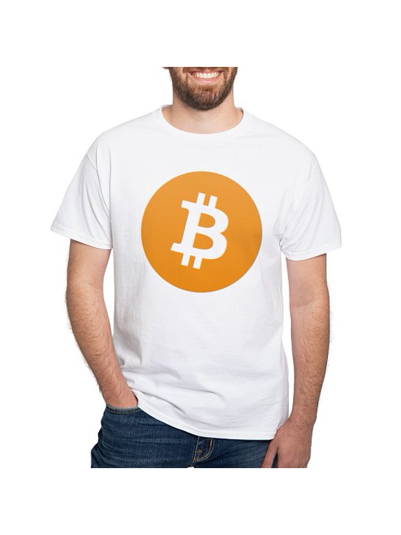- Bitcoin Logo T Shirt - Men's Classic Cotton T-Shirts