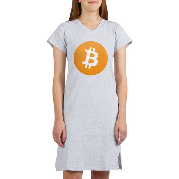 CafePress - Bitcoin Logo - Women's Nightshirt