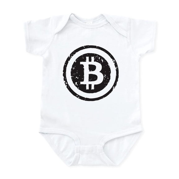 CafePress - Bitcoin5 Body Suit - Baby Light Bodysuit, Size Newborn - 24 Months