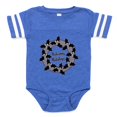 thumbnail image 1 of CafePress - Bl_Goth Holly - Cute Infant Baby Football Bodysuit, 1 of 3