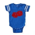 thumbnail image 1 of CafePress - Bl_Red Dice - Cute Infant Baby Football Bodysuit, 1 of 3