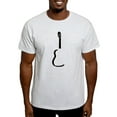 thumbnail image 1 of CafePress - Black Acoustic Guitar Light T Shirt - Men's Classic Graphic T-Shirt, 1 of 4