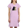 thumbnail image 1 of CafePress - Black And White Labrador Puppies. Women's Nightshi - Women's Nightshirt, 1 of 4