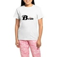 thumbnail image 1 of CafePress - Black Bride Women's Light Pajamas - Women's Short Sleeve Print T-Shirt and Pants Light Cotton Pajama Set, 1 of 7