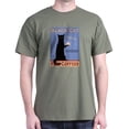 thumbnail image 1 of CafePress - Black Cat Coffee Dark T Shirt - Men's Classic Graphic Cotton T-Shirt, 1 of 4
