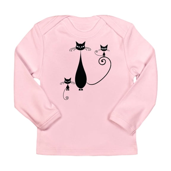 CafePress - Black Cat Long Sleeve Infant T Shirt - Long Sleeve Infant T-Shirt