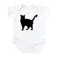 thumbnail image 1 of CafePress - Black Cat Silhouette Baby Light Bodysuit - Baby Light Bodysuit, Size Newborn - 24 Months, 1 of 4