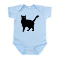 thumbnail image 1 of CafePress - Black Cat Silhouette Baby Light Bodysuit - Baby Light Bodysuit, Size Newborn - 24 Months, 1 of 4