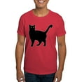 thumbnail image 1 of CafePress - Black Cat Silhouette Dark T Shirt - Men's Classic Graphic Cotton T-Shirt, 1 of 4