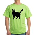 thumbnail image 1 of CafePress - Black Cat Silhouette Light T Shirt - Light T-Shirt - CP, 1 of 4