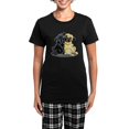 thumbnail image 1 of CafePress - Black Fawn Pug - Women's Dark Pajamas, 1 of 7