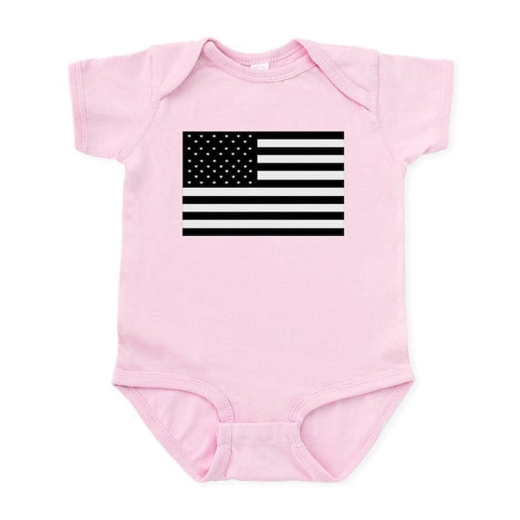 CafePress - Black Flags Infant Bodysuit - Baby Light Bodysuit, Size Newborn - 24 Months