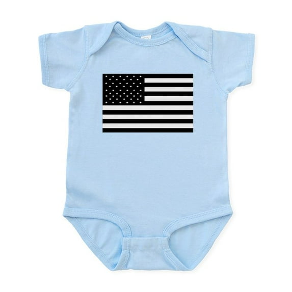 CafePress - Black Flags Infant Bodysuit - Baby Light Bodysuit, Size Newborn - 24 Months