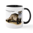 thumbnail image 1 of CafePress - Black Footed Ferret Mug - 11 oz Ceramic Mug - Novelty Coffee Tea Cup, 1 of 6