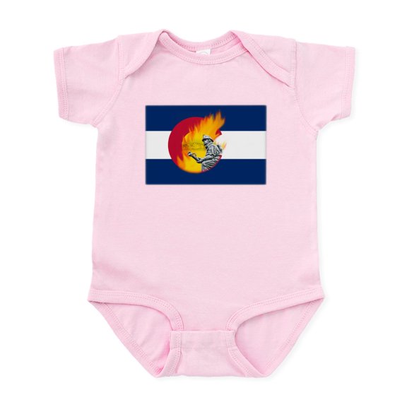 CafePress - Black Forest Fire, Colorado Springs Infant Bodysui - Baby Light Bodysuit, Size Newborn - 24 Months