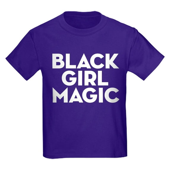 CafePress - Black Girl Magic Kids Dark T Shirt - Dark T-Shirt Kids XS-XL