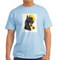 thumbnail image 1 of CafePress - Black Great Dane W/ Sunflowers Ash Grey T Shirt - Men's Classic Graphic T-Shirt, 1 of 4