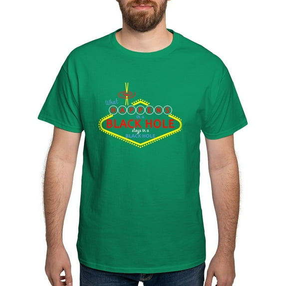 CafePress - Black Hole Dark T Shirt - Men's Classic Graphic Cotton T-Shirt