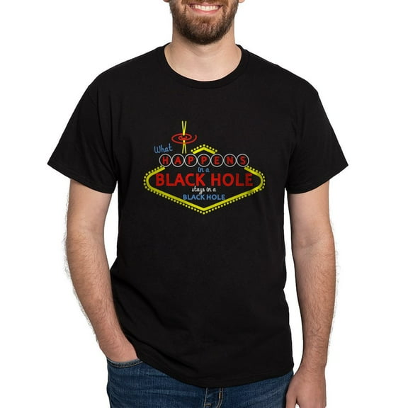 CafePress - Black Hole Dark T Shirt - Men's Classic Graphic Cotton T-Shirt