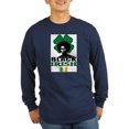 thumbnail image 1 of CafePress - Black Irish Long Sleeve T Shirt - Long Sleeve Dark T-Shirt, 1 of 4