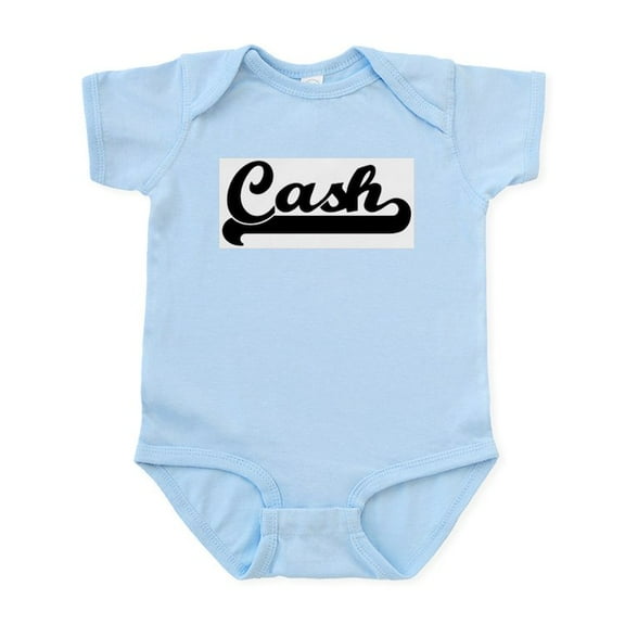 CafePress - Black Jersey: Cash Infant Bodysuit - Baby Light Bodysuit, Size Newborn - 24 Months