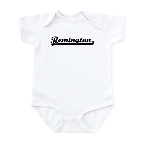 CafePress - Black Jersey: Remington Infant Bodysuit - Baby Light Bodysuit, Size Newborn - 24 Months