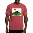 thumbnail image 1 of CafePress - Black Lab Golfer Ash Grey T Shirt - Mens Comfort Colors Shirt, 1 of 5