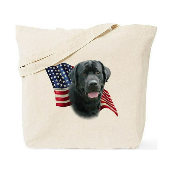 CafePress - Black Lab - Unisex Canvas Tote Bag, Beige, 1-Piece