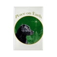 thumbnail image 1 of CafePress - Black Lab Peace - Rectangle Magnet, 2"x3" Refrigerator Magnet, 1 of 3