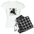 thumbnail image 1 of CafePress - Black Lab Traits Pajamas - Women's Short Sleeve Print T-Shirt and Pants Light Cotton Pajama Set, 1 of 7