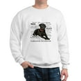 thumbnail image 1 of CafePress - Black Lab Traits Sweatshirt - Crew Neck Sweatshirt, 1 of 4