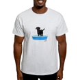 thumbnail image 1 of CafePress - Black Labrador Retriever In Kiddie Pool T Shirt - Men's Classic Graphic T-Shirt, 1 of 4